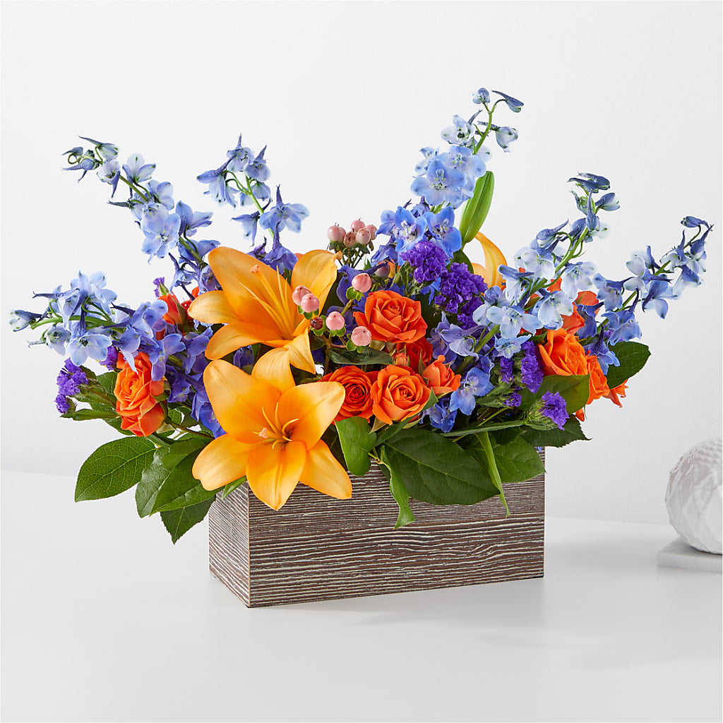 Radiant Citrus Box Bouquet – City Market, Grand Junction CO