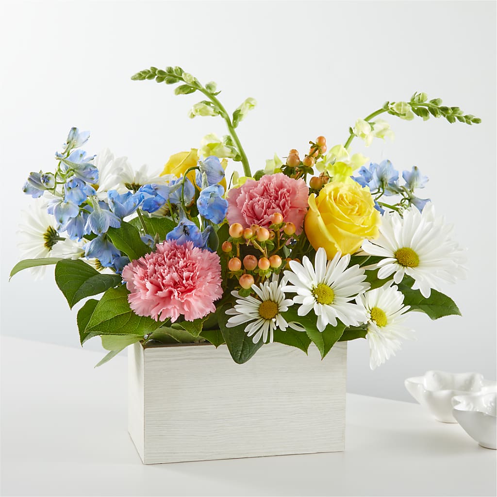 Sun Salutation Box Bouquet – City Market, Grand Junction CO