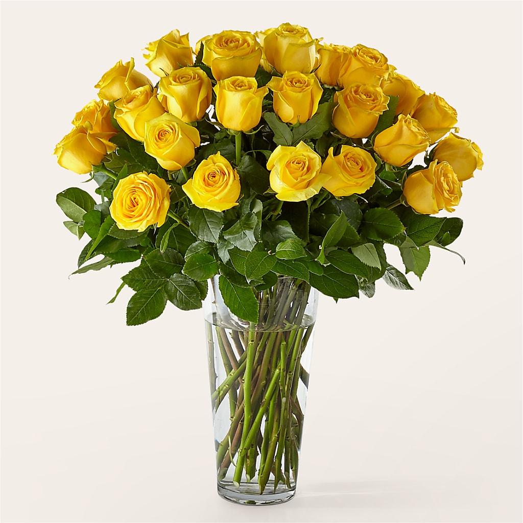 Long Stem Yellow Rose Bouquet – City Market, Grand Junction CO