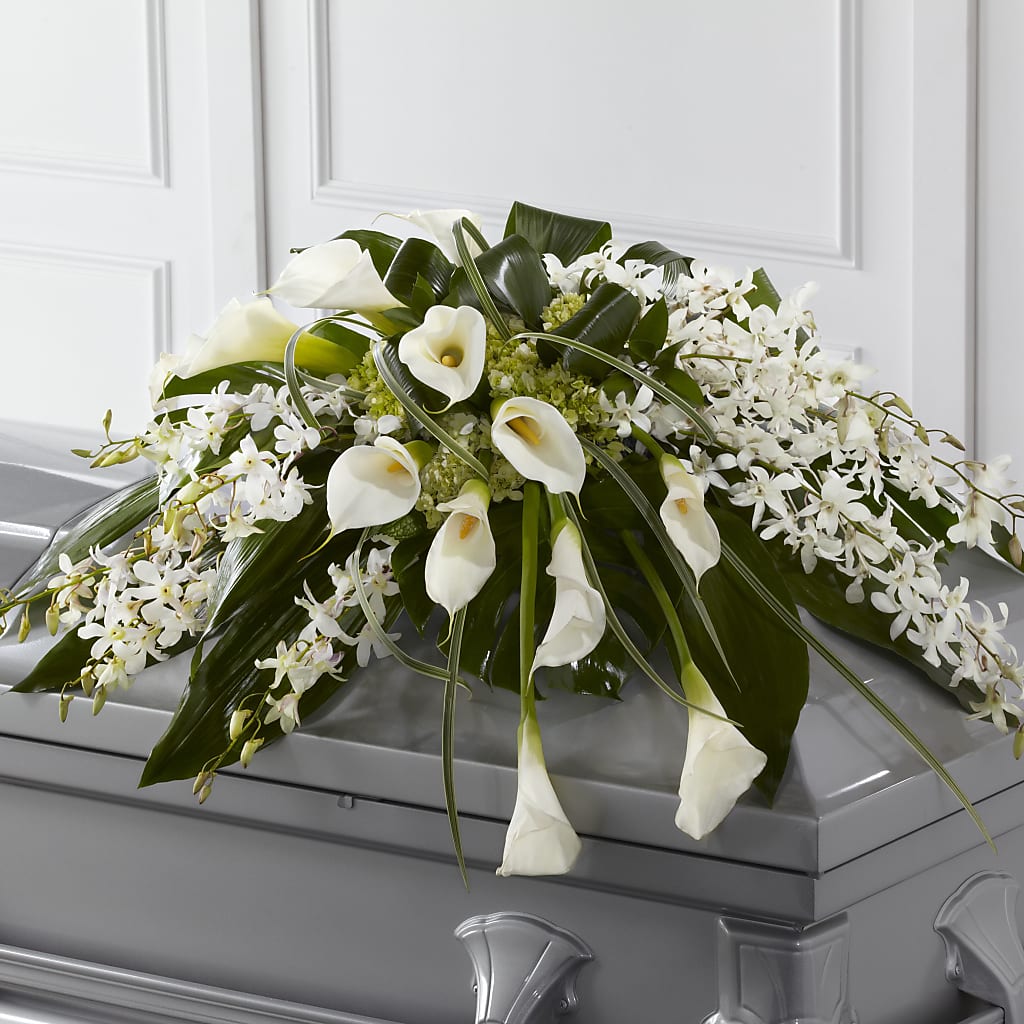 Angel Wings Casket Spray – City Market, Grand Junction CO
