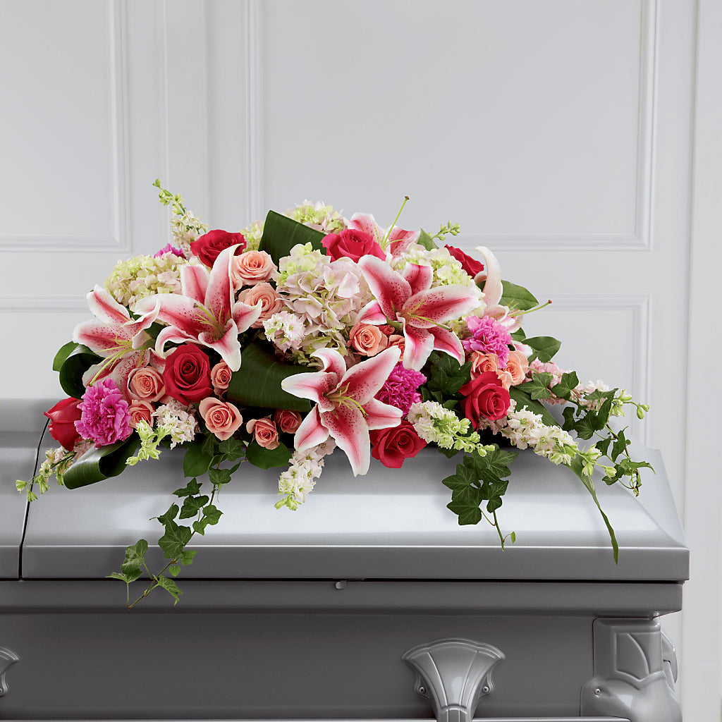 Splendid Grace Casket Spray – City Market, Grand Junction CO