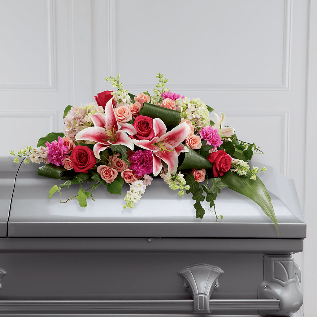 Splendid Grace Casket Spray – City Market, Grand Junction CO