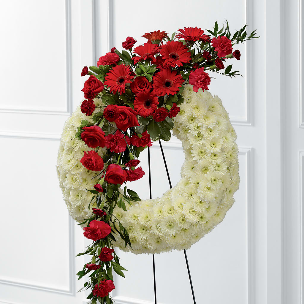 Graceful Tribute Wreath – City Market, Grand Junction CO