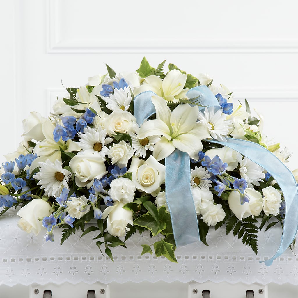 Tender Treasure Casket Spray – City Market, Grand Junction CO