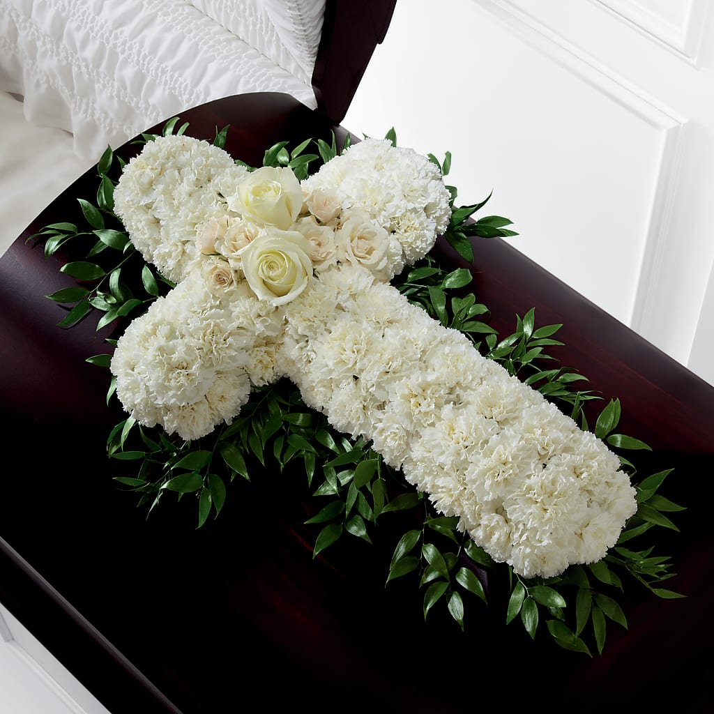 Peaceful Memories Casket Spray (Standard) – City Market, Grand Junction CO