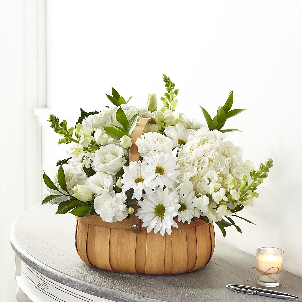Pure Ivory Basket – City Market, Grand Junction CO