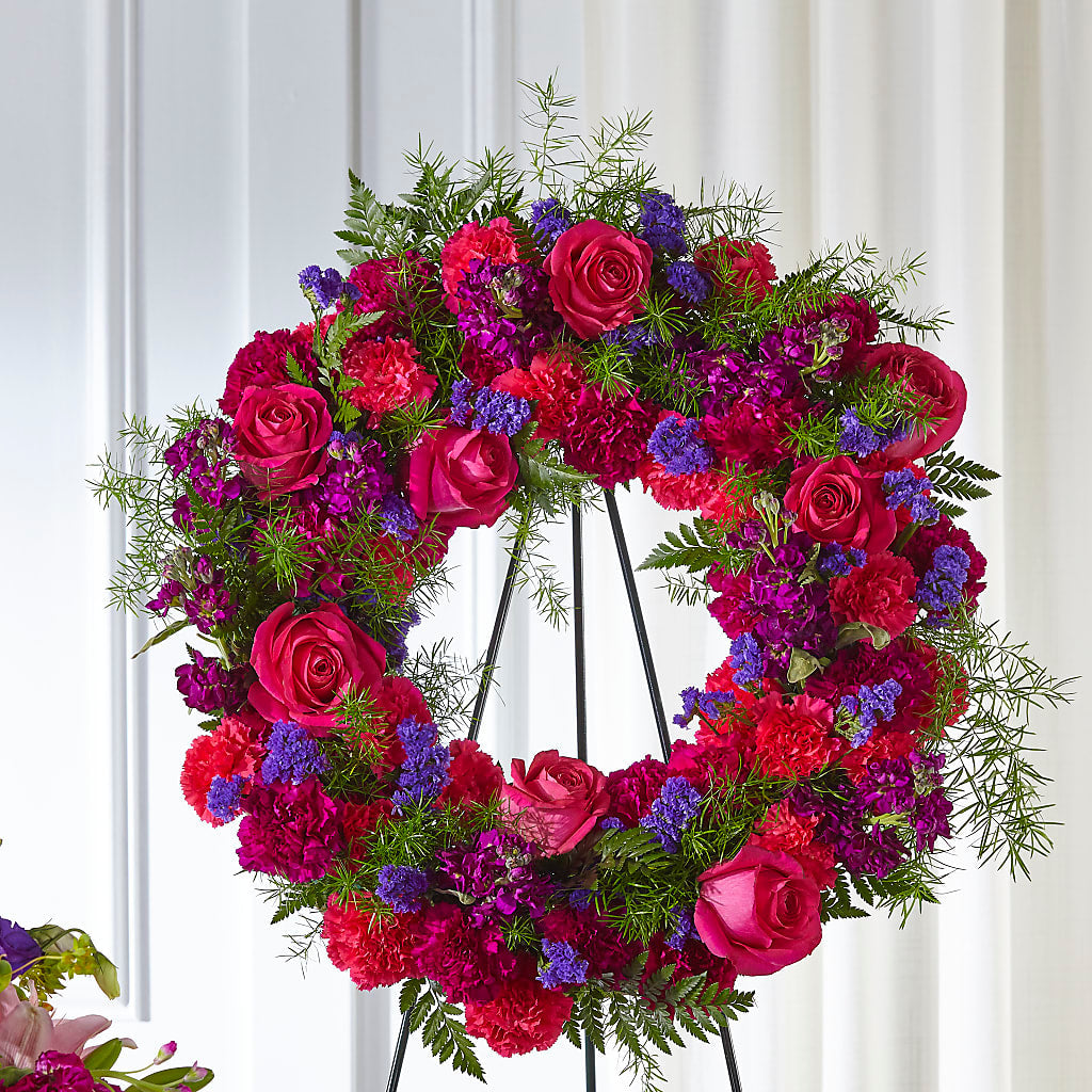 Calming Colors Wreath – City Market, Grand Junction CO