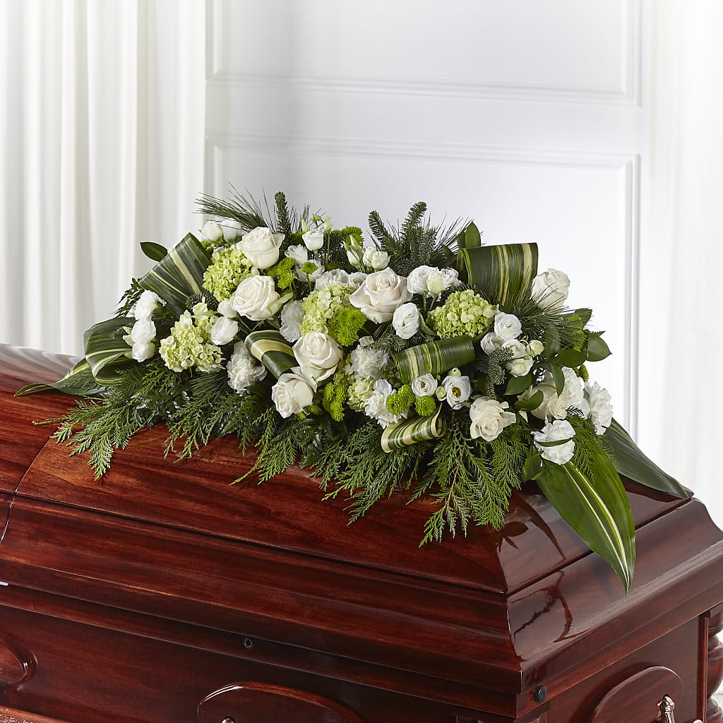 Hopeful Gesture Casket Spray – City Market, Grand Junction CO