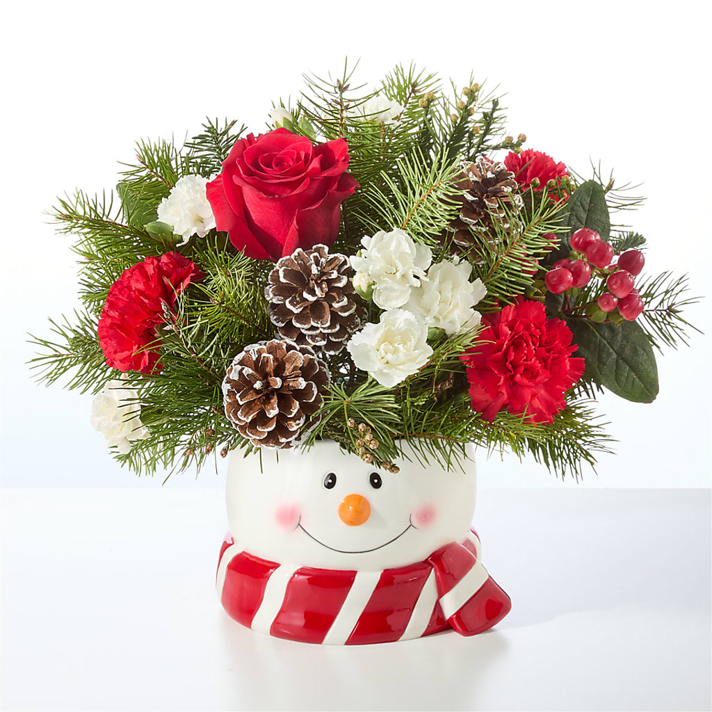 Jolly Snowman Bouquet –  City Market, Grand Junction CO