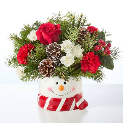Jolly Snowman Bouquet –  City Market, Grand Junction CO