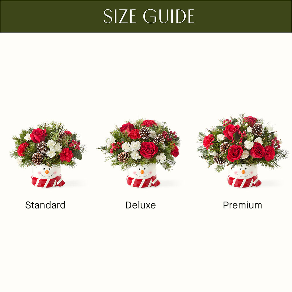 Jolly Snowman Bouquet –  City Market, Grand Junction CO