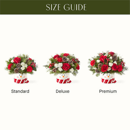 Jolly Snowman Bouquet –  City Market, Grand Junction CO