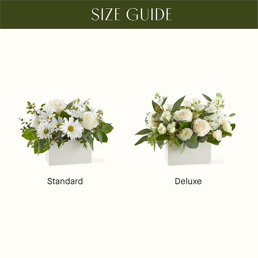 Fresh Linen Box Bouquet –  City Market, Grand Junction CO