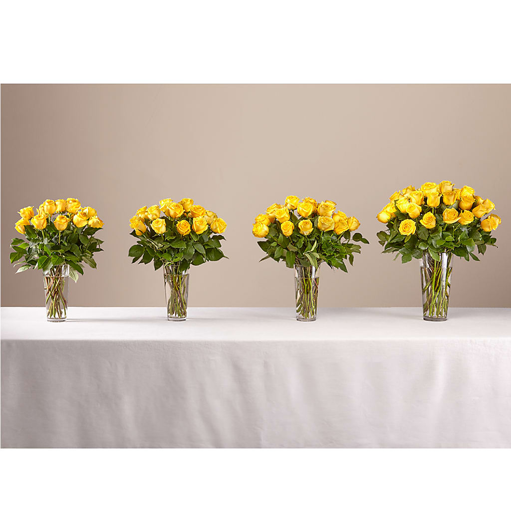 Long Stem Yellow Rose Bouquet –  City Market, Grand Junction CO