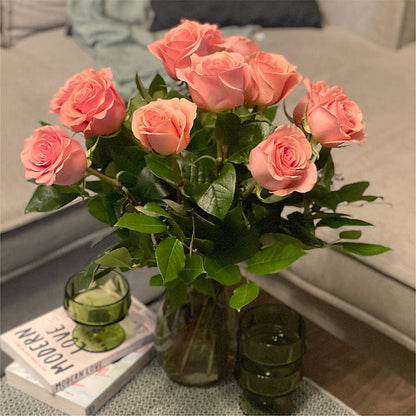 Long Stem Pink Rose Bouquet –  City Market, Grand Junction CO