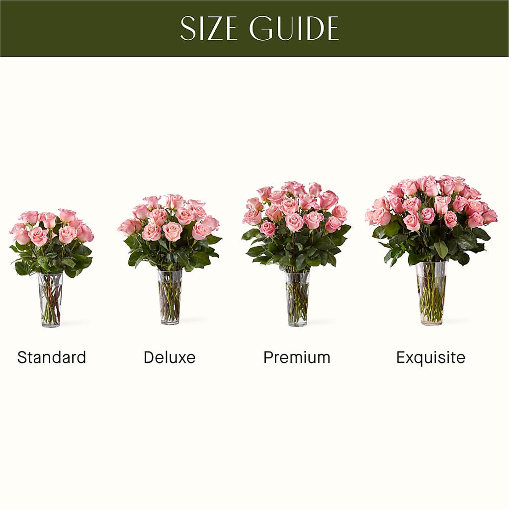 Long Stem Pink Rose Bouquet –  City Market, Grand Junction CO