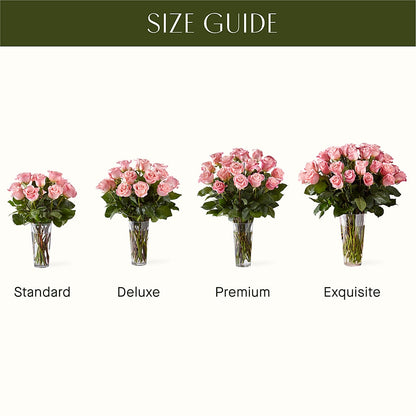 Long Stem Pink Rose Bouquet –  City Market, Grand Junction CO