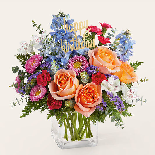 Birthday Bash Bouquet –  City Market, Grand Junction CO