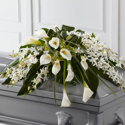 Angel Wings Casket Spray –  City Market, Grand Junction CO