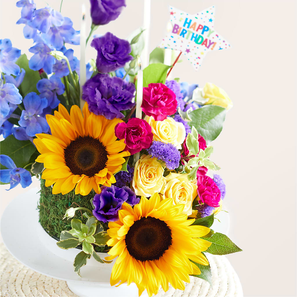 Star of the Day Floral Cake –  City Market, Grand Junction CO