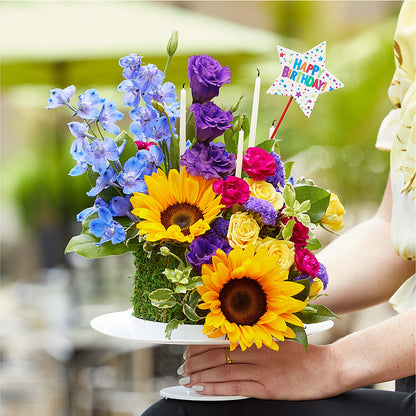 Star of the Day Floral Cake –  City Market, Grand Junction CO