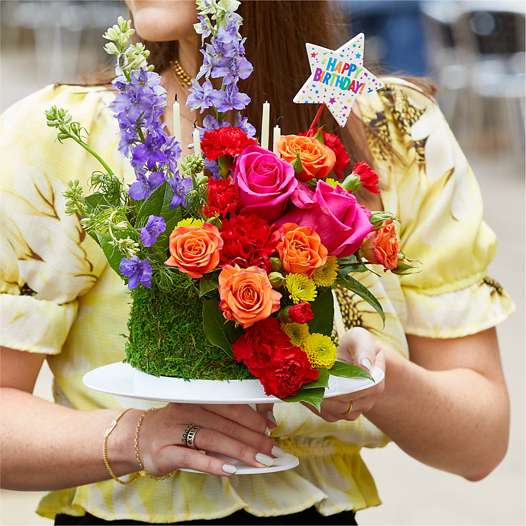 Best Year Yet Floral Cake –  City Market, Grand Junction CO