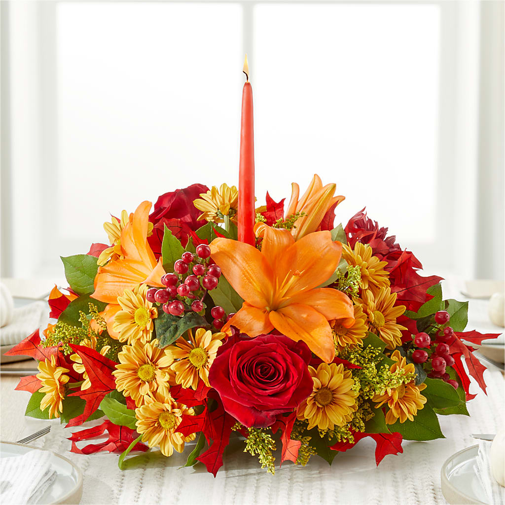 Autumn's Embrace Centerpiece –  City Market, Grand Junction CO